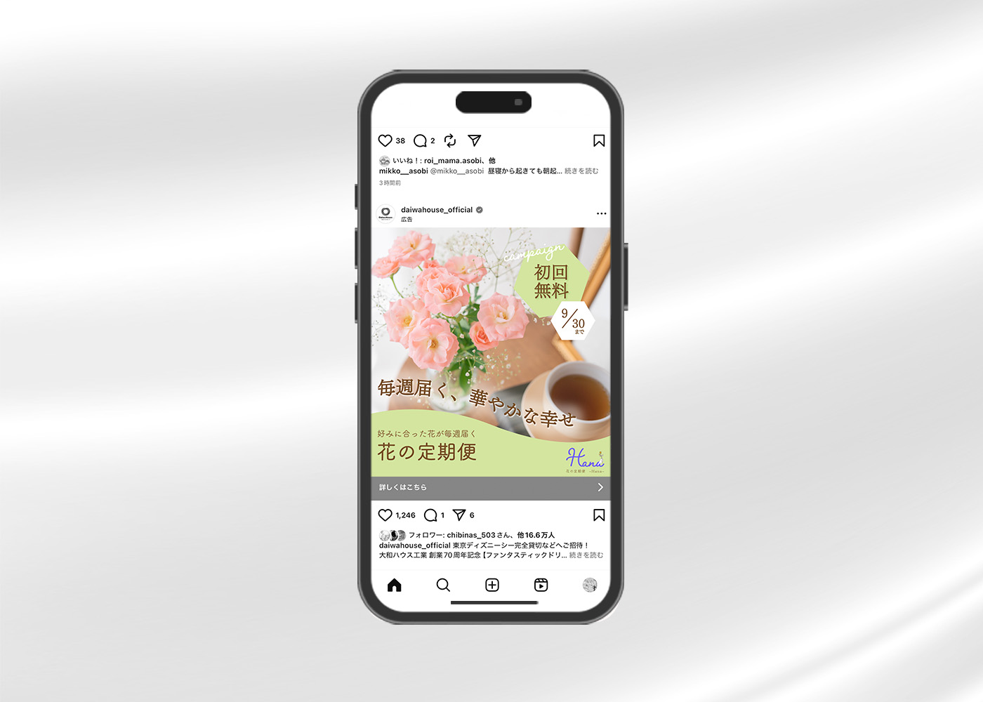 お花の定期便